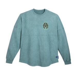 NWT Disney Parks Haunted Mansion Hatbox Ghost Glow in Dark Spirit Jersey M L